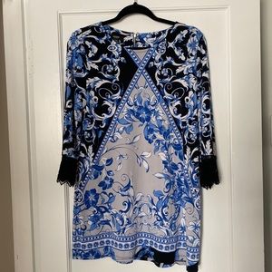 Paisley Long tunic/short dress